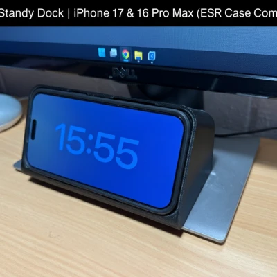 Dock Standby iPhone 17 & 16 Pro Max (hỗ trợ ốp ESR Case)