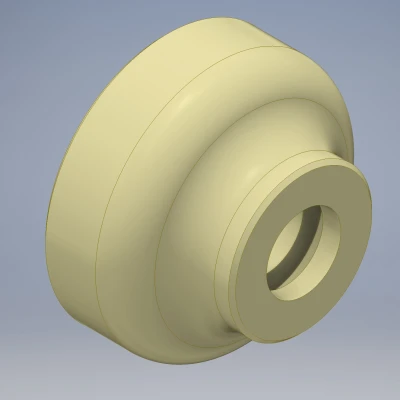 Nắp chắn bụi bearing cho xe rùa (Wheel barrow bearing dust cap)