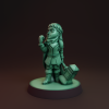 Nữ paladin halfling FDM in không cần support - Thumbnail 4