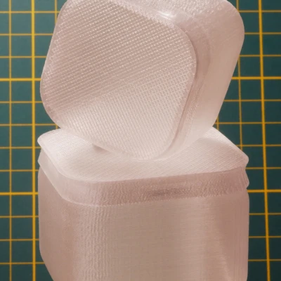 Hộp vuông có nắp chốt gài đẹp (in vase mode)