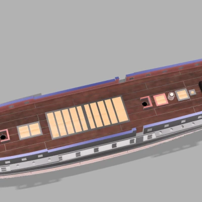 Sail Frigate (Tàu Frigate chạy buồm) 2 mảnh