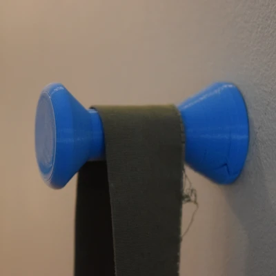 Móc treo tường giấu vít trượt vào (Short & Long) – Không cần support