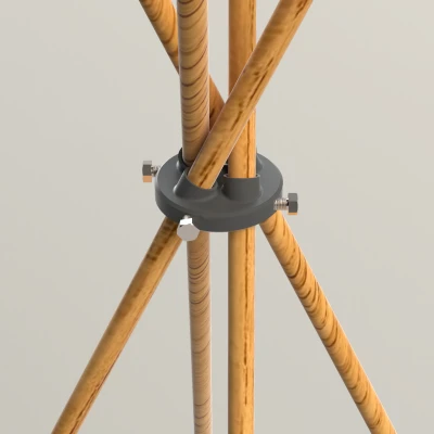 Ngàm (Bracket) canh thẳng cọc lều Teepee cho trẻ em