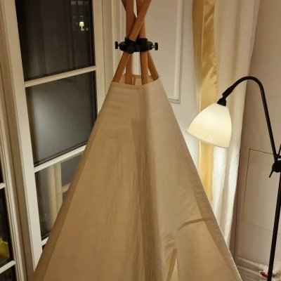 Ngàm (Bracket) canh thẳng cọc lều Teepee cho trẻ em