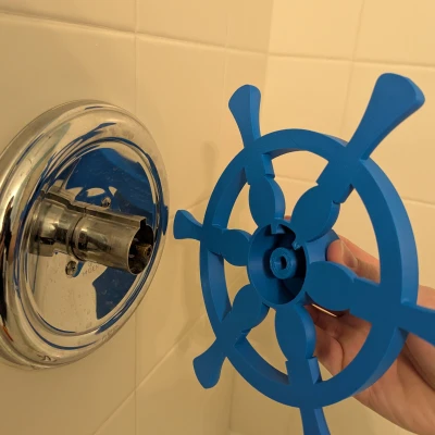 Tay Vặn Bồn Tắm - Bánh Lái Tàu Cướp Biển