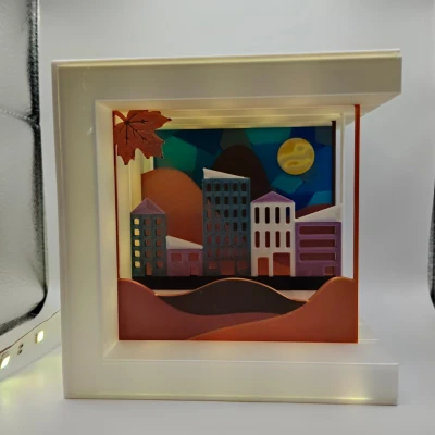 Đèn mùa đông – phong cảnh tùy biến