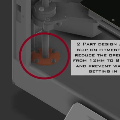 Nắp chắn bụi lead screw Prusa Core One (dùng cho Core One L nữa)