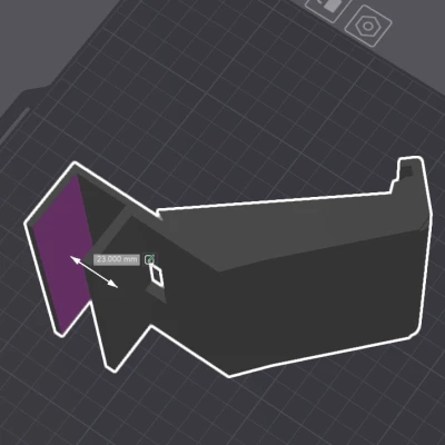 Giá gắn bàn Stream Deck 23mm có đi dây gọn (Cable managed)