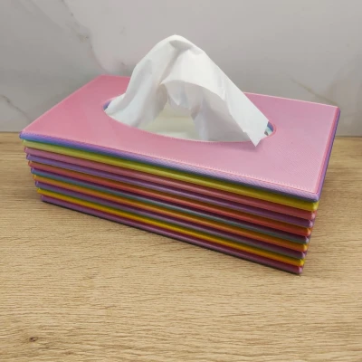 Nắp hộp khăn giấy – cạnh bo tròn