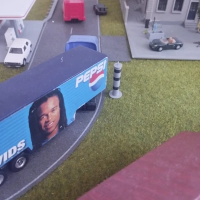 Blitzer H0/ HO/ 1:87 – Mô hình camera bắn tốc độ hiện đại