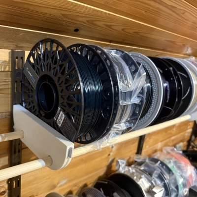 Giá đỡ cuộn filament cho tay kệ kim loại (Shelf Bracket Spool holder)