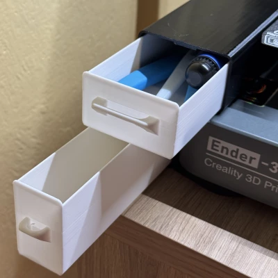 Ngăn kéo (Drawers) cho Creality Ender 3 V3 Plus – Hộp bên trái