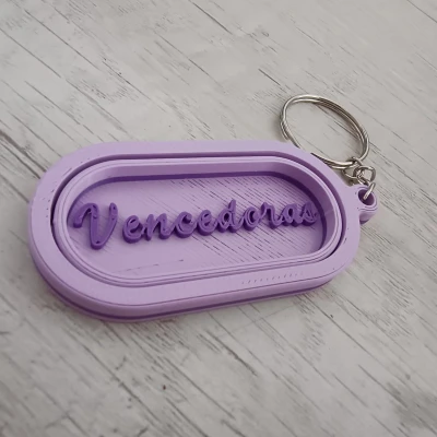 Llavero Giratorio (Móc Khóa Xoay Tùy Biến)