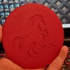 Đế lót ly thủy tinh Ngựa 2026 (2026 Year of the Horse glass coaster) - Thumbnail 4