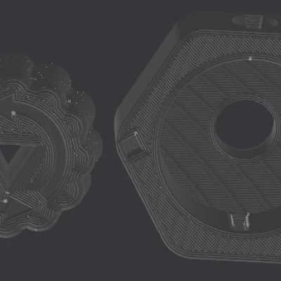 Cụm top cải tiến cho Elastic Nerf Half Dart Grenade của Astropulse