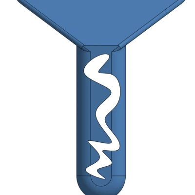 Scraper gỡ mẫu cho print bed (không cần supports)