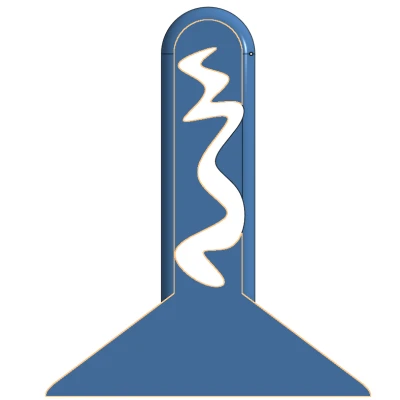 Scraper gỡ mẫu cho print bed (không cần supports)