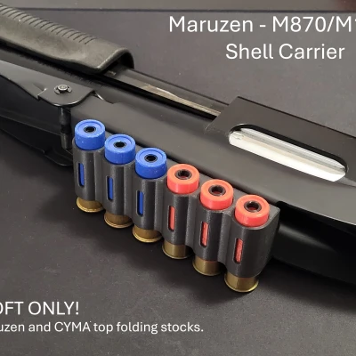 Maruzen M870/M1100 - Giá giữ shell cho báng gập trên (Top Folding Stock) - Free Download