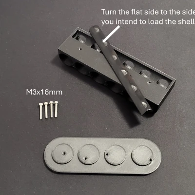 Maruzen M870/M1100 - Giá giữ shell cho báng gập trên (Top Folding Stock) - Free Download