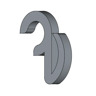 Kẹp treo dây đèn cho hàng rào lưới thép Doppelstabmatten (Fairylights Clip)