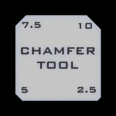 Chamfer Tool 60x60mm – Dụng cụ vát mép