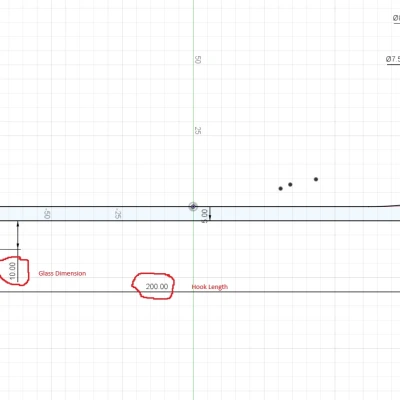 Parametric - Móc Treo Khăn Cho Kính Phòng Tắm: Shower Glass Towel Hook/Hanger