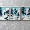 Tranh Treo Tường Winter Trails Wall Art - Thumbnail 1
