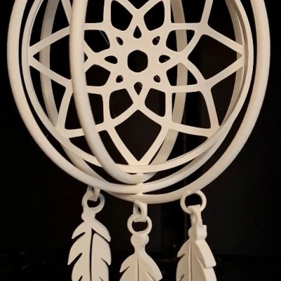 MỚI: Dreamcatcher Cây Thông Noel Xoay – Ornament phiên bản 2025