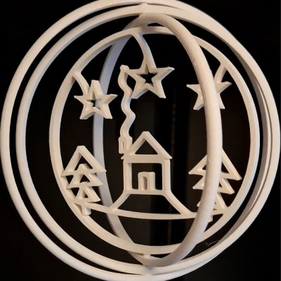 NEW Winterland Christmas Rotating Ornament 2 – bản 2025