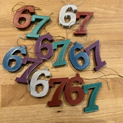 Quả châu Noel số 67 (67 bauble)