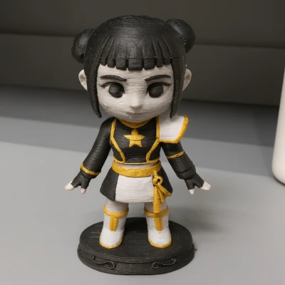 Figure Zoey – K-pop Demon Hunters (Chibi Figurine)