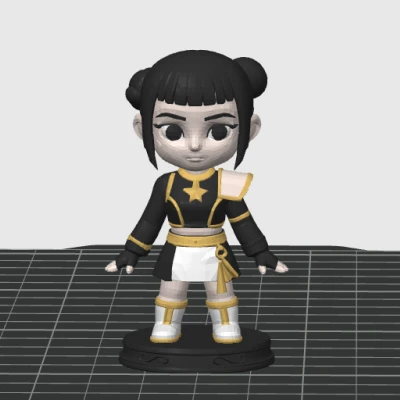 Figure Zoey – K-pop Demon Hunters (Chibi Figurine)