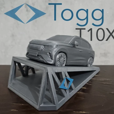 Mô hình để bàn xe điện Thổ Nhĩ Kỳ: TOGG T10X