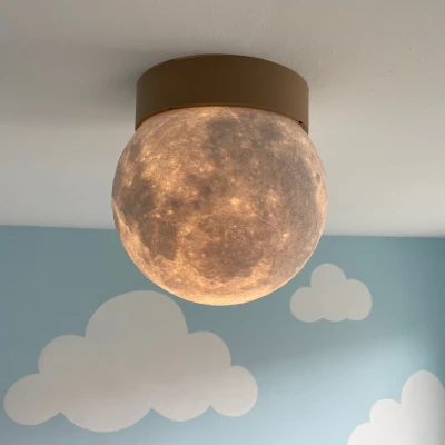 Đèn Trần Mặt Trăng – Design Ceiling Moon Lamp