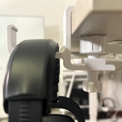 Giá treo tai nghe kẹp bàn tối giản (không cần support)