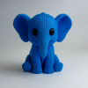 Voi Đan Len – Cute Animals (Knitted Elephant) - Thumbnail 2