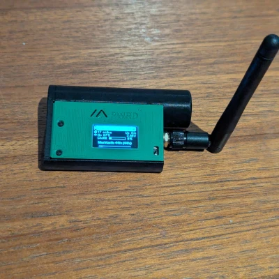 Case Heltec V3 + pin 18650 gọn nhẹ cho Meshtastic