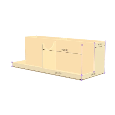 Trạm để Súng Bắn Keo Nến Cỡ Lớn (Large Hot Glue Gun Station)