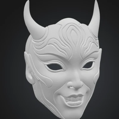 Mặt nạ quỷ Oni nữ