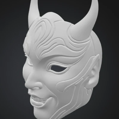 Mặt nạ quỷ Oni nữ
