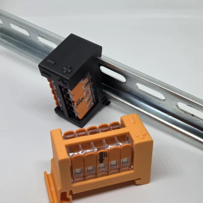 Khối phân phối WAGO (221-415) gắn DIN-Rail