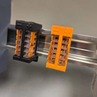 Khối phân phối WAGO (221-415) gắn DIN-Rail