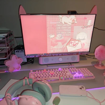 Tai mèo gắn màn hình (Monitor Cat Ears)