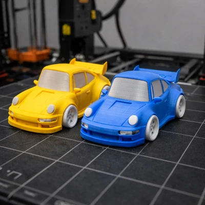 Xe Porsche Mini Phong Cách Hoạt Hình