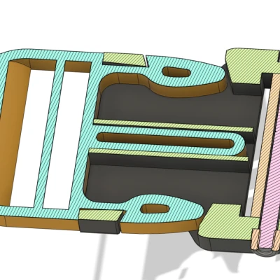 Bộ sửa kẹp dây đeo 30mm