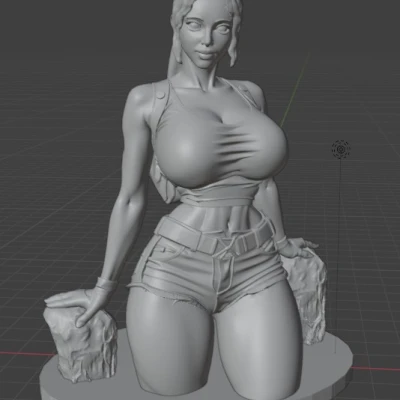 Nữ Thám Hiểm Bốc Lửa Trong Tàn Tích