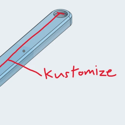 Thanh nối khung xe SCX24 C10 Tùy Chỉnh