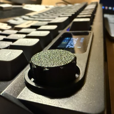 Núm Vặn Rotary Encoder 6mm Tối Giản (OD 18mm)