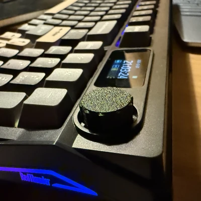 Núm Vặn Rotary Encoder 6mm Tối Giản (OD 18mm)