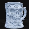 Ly Zombie Skull Mug - Thumbnail 2